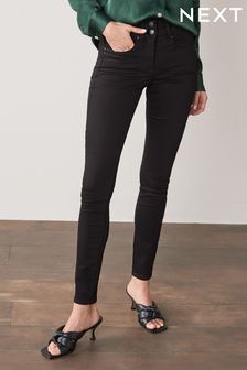 Zwart denim - Lift, slim en shape Skinny Jeans (A14287) | €43