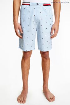 Tommy Hilfiger Mens Blue Modern Stripe Woven Pyjama Shorts (A14292) | ₪ 196