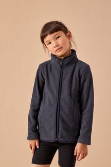 Navy - Zip-up Fleece Jacket With Pockets (3-16 anni) (A14364) | €13 - €20