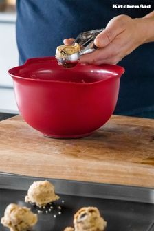 Kitchen Aid Set of 3 Red Mixing Bowls