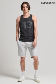 Superdry灰色復古標誌有機棉平織短褲 (A16194) | NT$1,630