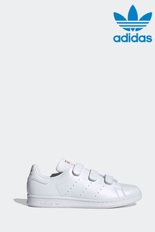 adidas White Stan Smith Shoes (A17747) | $127