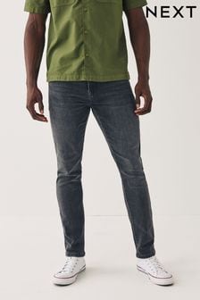 Grey - Skinny Fit - Ultimate Comfort Super Stretch Jeans (A18647) | BGN73