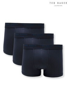 Ted Baker Navy Blue Boxers 3 Pack (A18753) | TRY 466