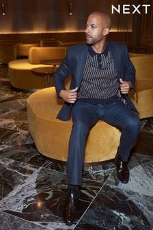 Slim Fit - Anzug mit Schalkragen: Sakko (A19468) | 45 €