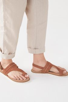 Tan Regular/Wide Fit Forever Comfort® Toe Loop Sandals (A19485) | 20 €
