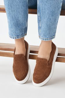 Flatform slip on on sale trainers