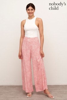 Nobody's Child Pink Floral Lottie Trousers (A19762) | €21.50