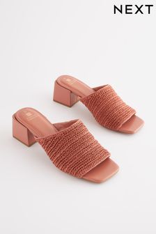 Pink Forever Comfort® Block Heel Mules (A1M120) | 23 € - 27 €