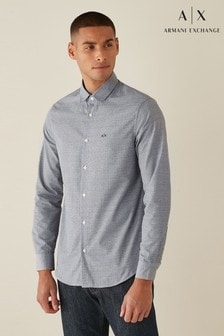 Armani Exchange Dobbie Grey Shirt (A20180) | $167