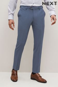 Modra - Rategljiva moška obleka Motion Flex: hlače (A20200) | €14