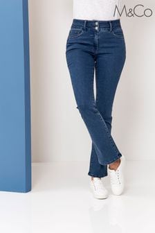 Dopasowane jeansy modelujące M&Co Lift & Shape (A20225) | 197 zł