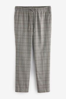 Grey Check Formal Co-ord: Joggers (A20475) | SGD 49