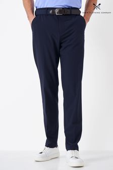 Crew Clothing Company Blue Chino Trousers (A20533) | €54