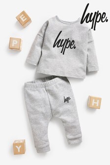 Hype. Baby Grey T-Shirt And Joggers Set (A20961) | KRW39,400 - KRW42,700