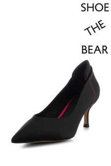 Shoe The Bear Amia Pump Satin Heeled Black Shoes (A21087) | 188 €