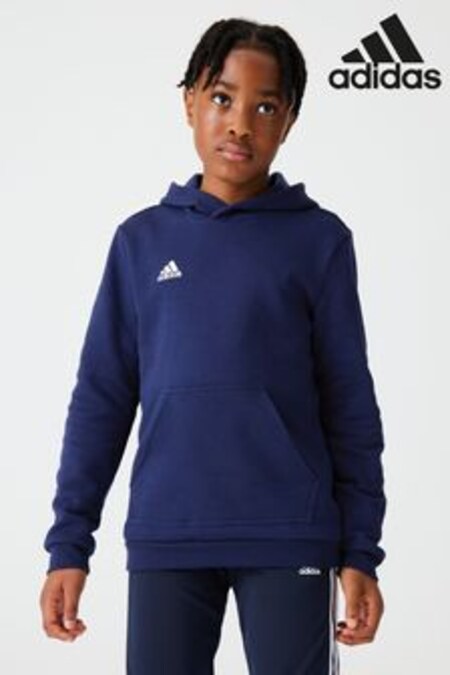 Bleu marine - Sweat à capuche Adidas Entrada 22 junior (A21173) | €26
