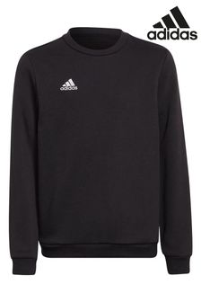 Schwarz - Adidas Entrada 22 Junior Sweatshirt mit Rundhalsausschnitt (A21184) | 47 €