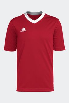 אדום - חולצת ספורט של Adidas דגם Entrada 22 (A21187) | ‏60 ‏₪