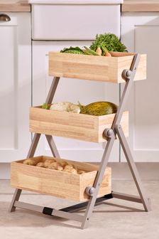 Grey Malvern Free Standing Vegetable Storage (A21590) | €99