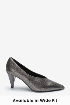 Metallic Forever Comfort® High Cut Cone Heels (A23338) | 17 €