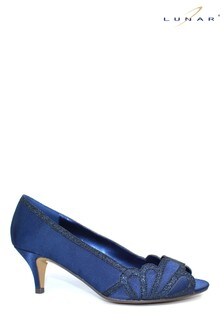 Lunar Blue Dalia Kitten Heel Shoes (A23788) | 67 €