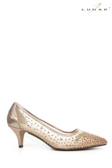 Lunar Gold Alisha Gemstone Kitten Heels (A23815) | $149
