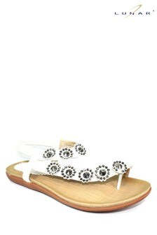 Lunar White Charlotte Flower Sandals (A23849) | 38 €