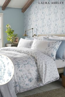Laura Ashley Seaspray Blue Marabeau Duvet Cover and Pillowcase Set (A24269) | 77 € - 138 €