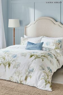 Laura Ashley Seaspray Blue 220 Thread Count Gosford Duvet Cover and Pillowcase Set (A24287) | 346 QAR - 594 QAR