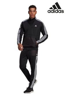 שחור - חליפת ספורט לגברים דגם MTS של Adidas (A26397) | ‏293 ₪
