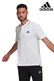 Weiß - adidas ISC Polo-Shirt (A26424) | 40 €