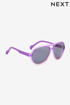 Lilac Purple Plastic Aviator Style Sunglasses (A26791) | 2,184 Ft - 2,912 Ft