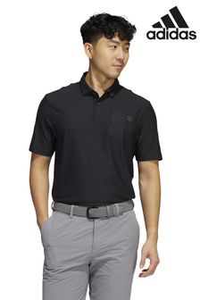 adidas Golf Black Go To Primegreen Polo Shirt (A26815) | ₪ 210