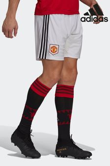 adidas White Manchester United 22/23 Home Shorts (A27489) | €40