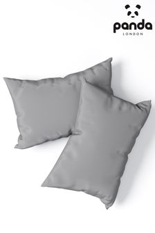Panda London Silver Bamboo Pillowcases - Pack of 2 (A28602) | €27
