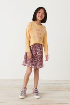 Розовый - Блестящая юбка (3-16 лет) (A28944) | €15 - €19