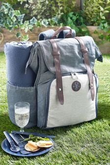 Blue Country 4 Person Filled Backpack (A29248) | $68