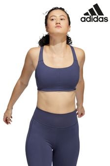 adidas Navy Blue Power Mid Support Bra (A29555) | €20