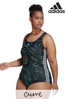 adiads Curve Leaf Swimsuit (A29671) | ₪ 200