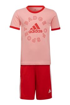 Adidas Little Kids Essentials T-Shirt und Shorts im Set (A29985) | 38 €