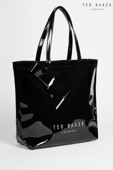 Ted Baker Black Nicon Knot Bow Large Icon Bag (A31212) | 270 QAR
