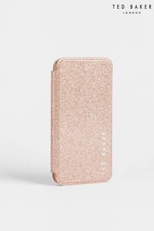 Ted Baker Pink Dianoe Glitter Iphone 12 / 12 Pro Mirror Case (A31220) | ₪ 182