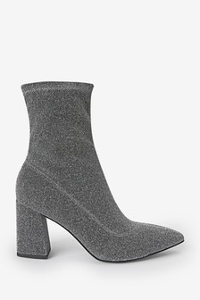 Shimmer Pointed Sock Boots (A31263) | 15 €