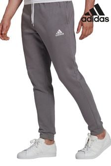 Gris - Adidas Entrada 22 Pantalons de jogging en molleton (A31435) | €36