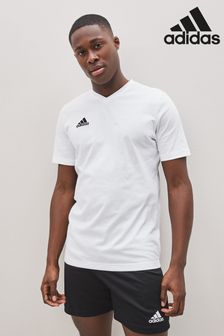 adidas White Entrada 22 Fleece T-Shirt (A31441) | 28 €