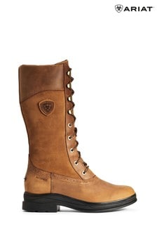 Ariat Brown Wythburn Waterproof Lace-Up Boots (A31737) | ₪ 792