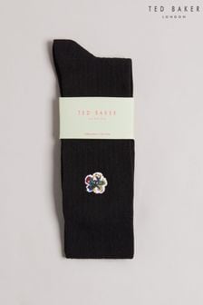 Ted Baker Boelow Flower Embroidery Socks (A32345) | ₪ 42