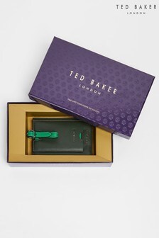 Ted Baker Bwich Green Leather Passport Holder And Luggage Tag Set (A32377) | ₪ 321