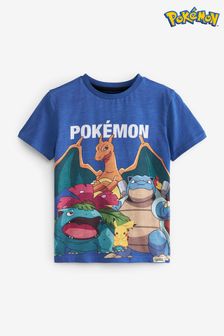 Blue Pokémon Gaming License T-Shirt (3-16yrs) (A32711) | €14 - €20
